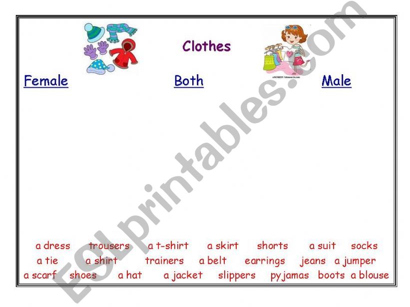 clothing powerpoint