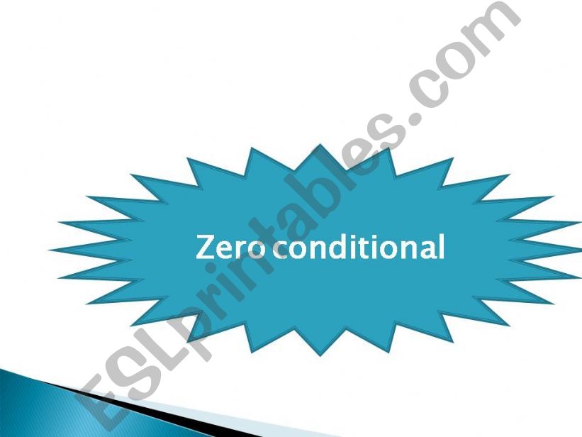 zero conditional powerpoint