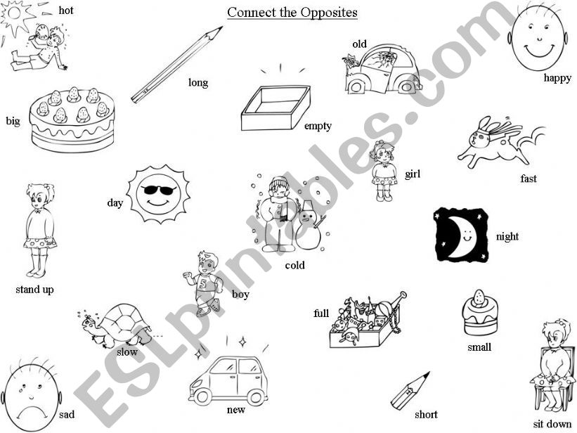 Connect the Opposites powerpoint