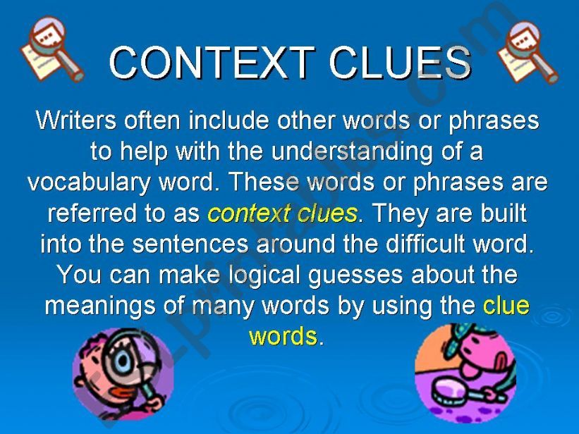 Context Clues powerpoint