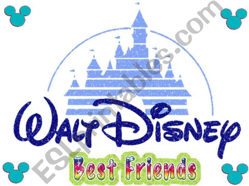 DISNEY FRIENDS - PERSONALITY ADJECTIVES REVISION- PART 1