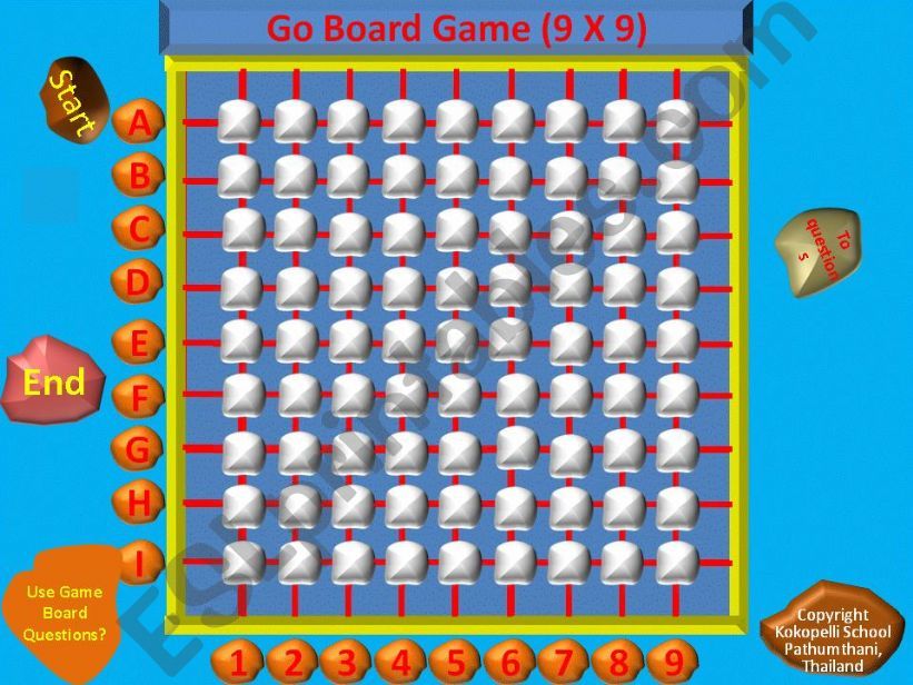 Go Board Game Opposites Part One
