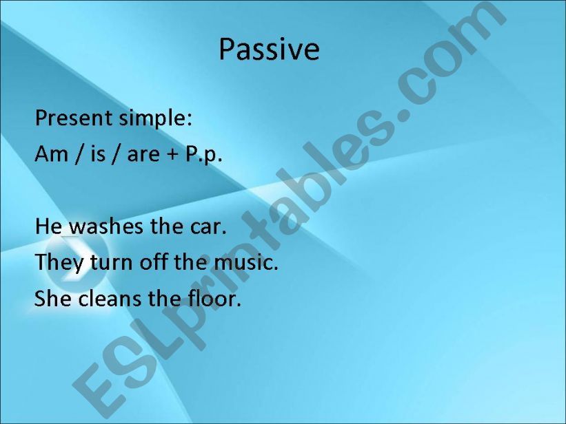 passive  powerpoint