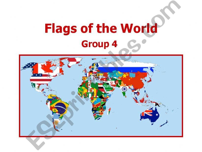 World Flags 4 powerpoint