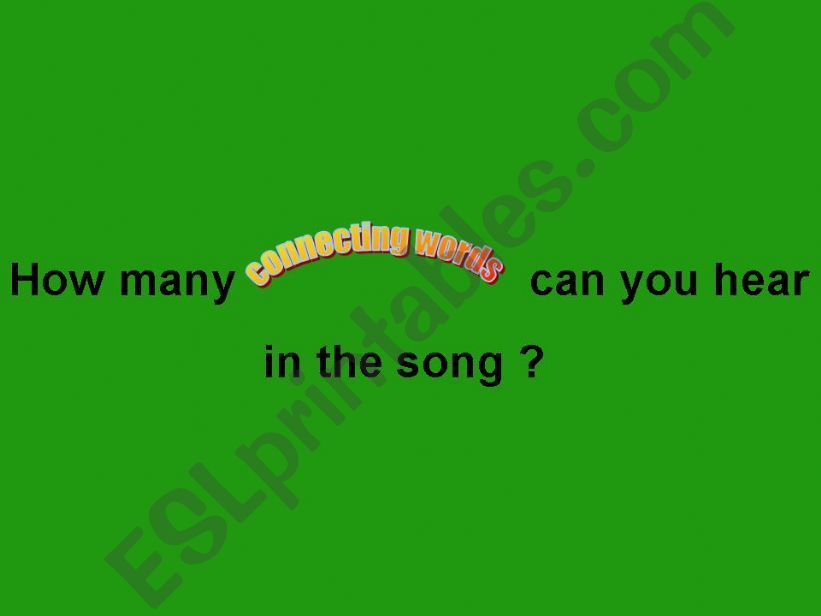 conjunctions powerpoint