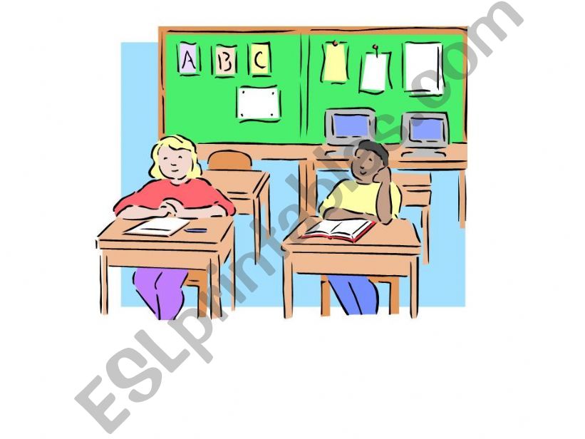 Classroom objects powerpoint