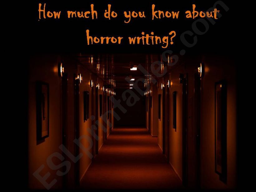 GHOST STORY POWERPOINT powerpoint