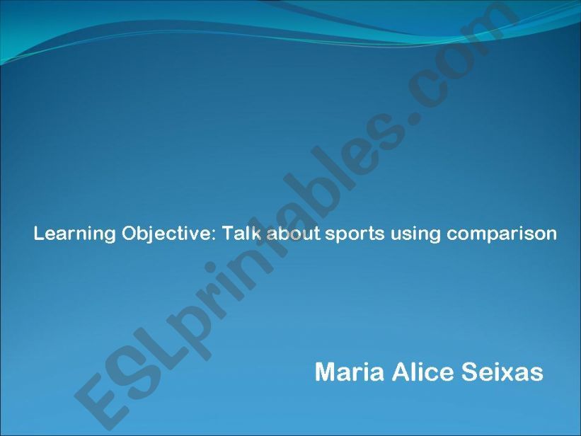 Teaching Comparatives powerpoint