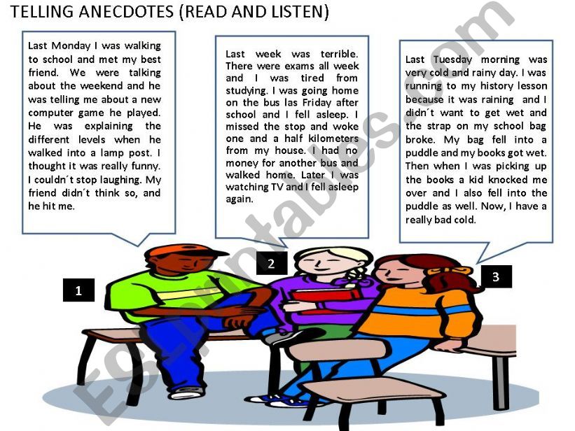 telling anecdotes powerpoint