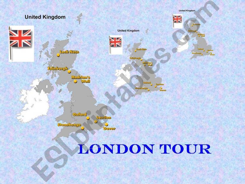 United Kingdom. London Tour. powerpoint