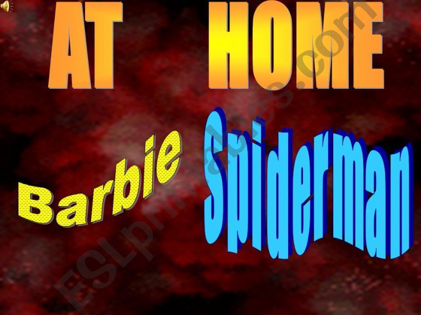 spiderman and barbie powerpoint