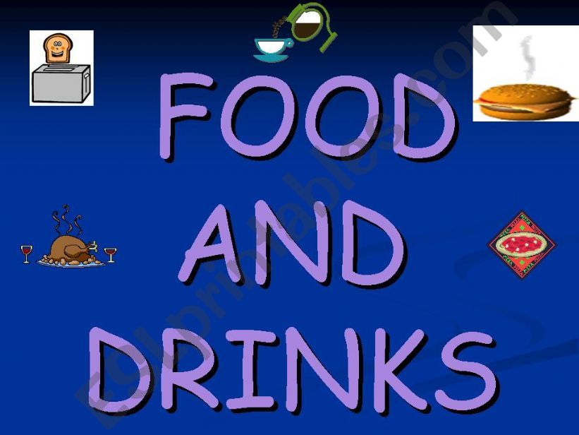 food and drinks powerpoint