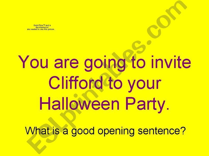 cliffords halloween powerpoint