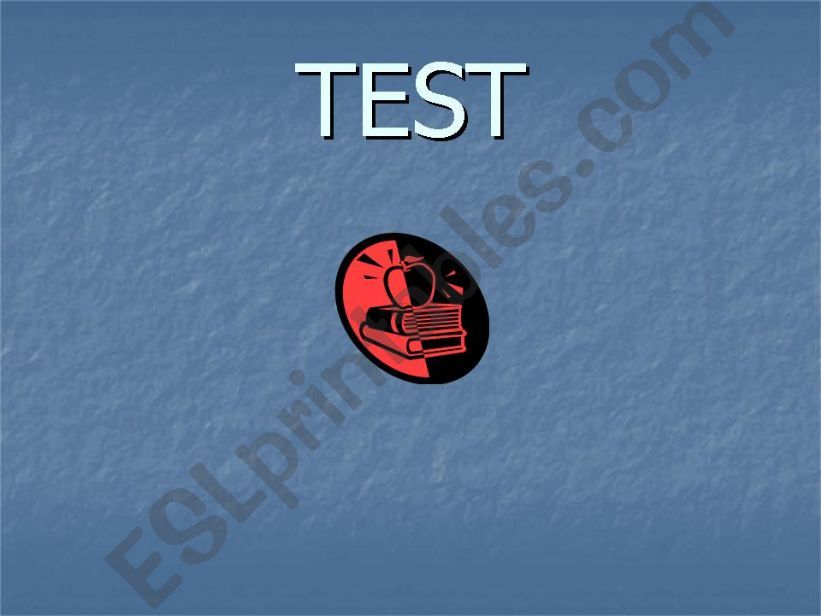 Grammar test powerpoint