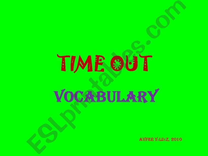 time out powerpoint