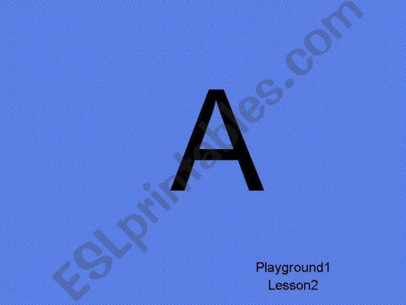 Alphabet-letterA powerpoint