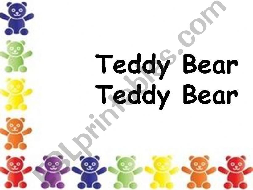 Teddy Bear powerpoint