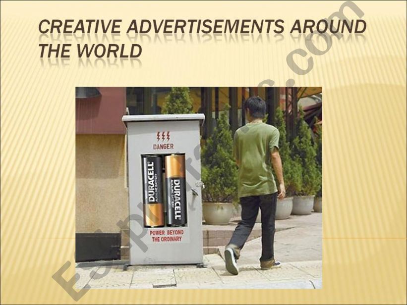 Creative advertisements around the world