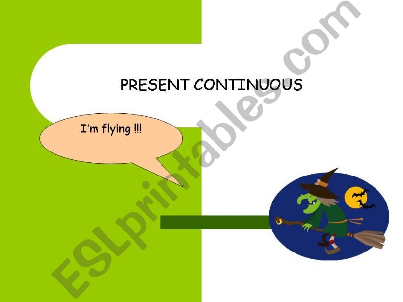 Present Continuous powerpoint