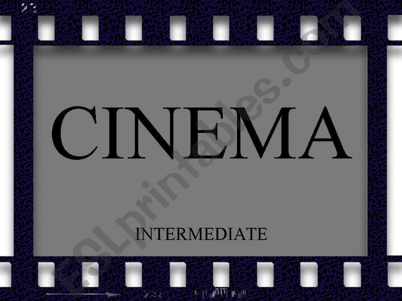 FILM / CINEMA powerpoint