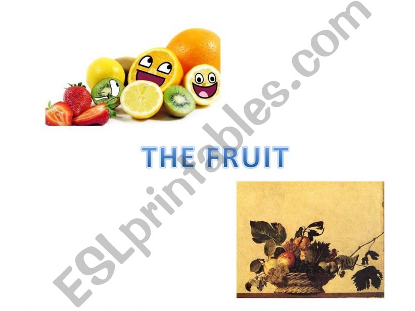 THE FRUIT powerpoint