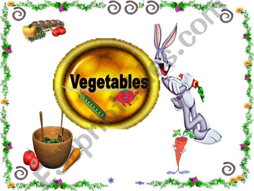 Vegetables powerpoint