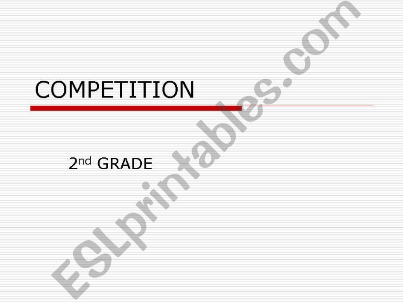 Competition powerpoint