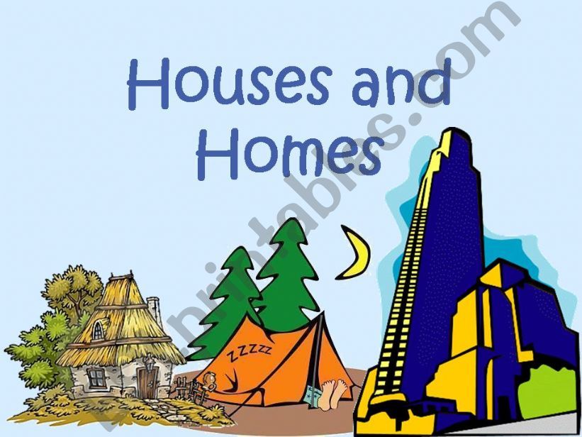 HOUSES & HOMES powerpoint