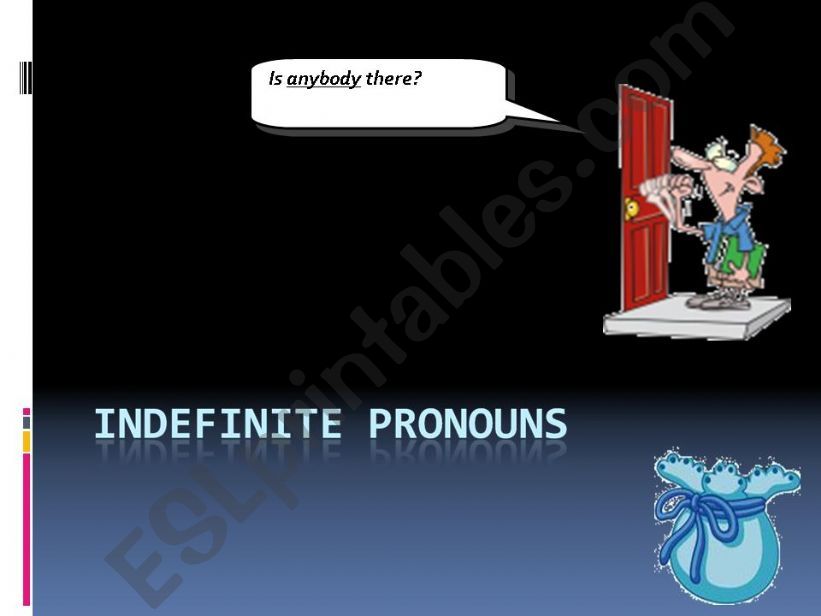 indefinite pronouns powerpoint