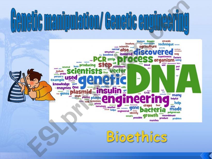 Genetic manipulation powerpoint