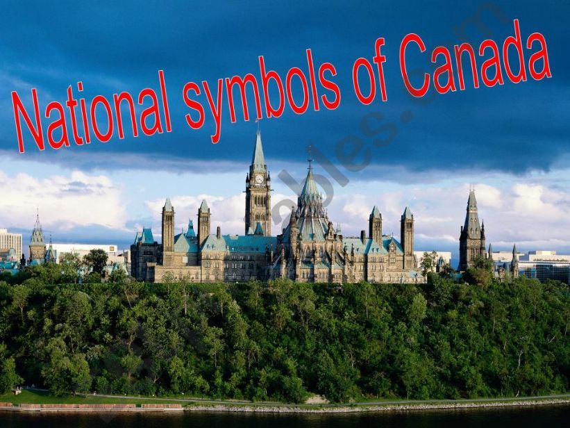 National Symbols of Canada powerpoint