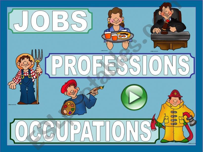 Jobs and Occupations 2 powerpoint