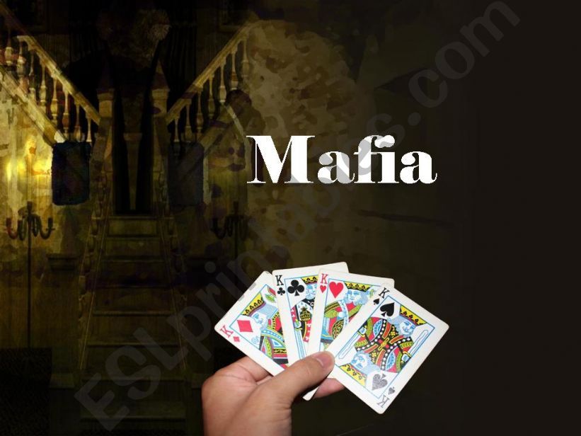 How to play Mafia powerpoint