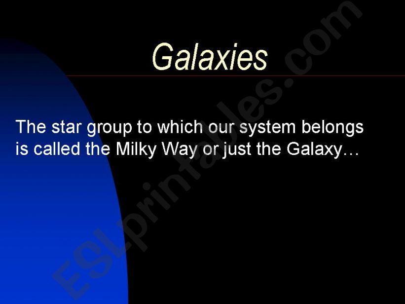 Galaxies powerpoint