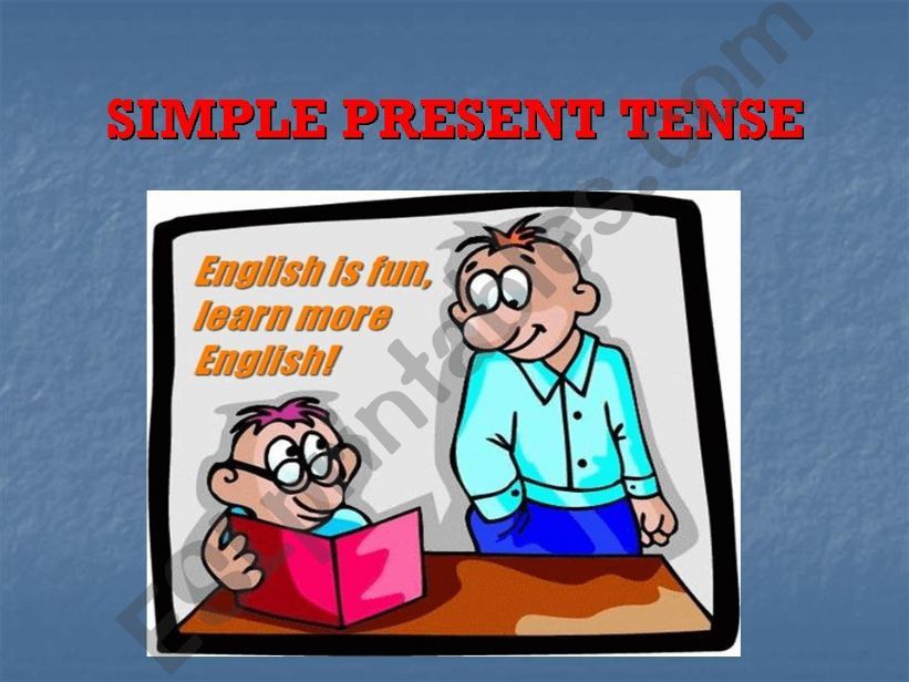 Simple Present Tense powerpoint