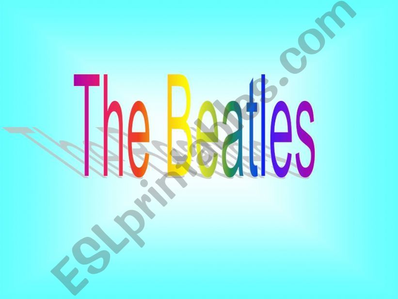 The BEATLES powerpoint