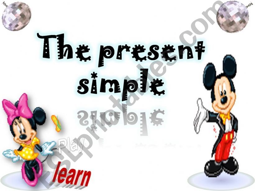 present simple tense part one powerpoint