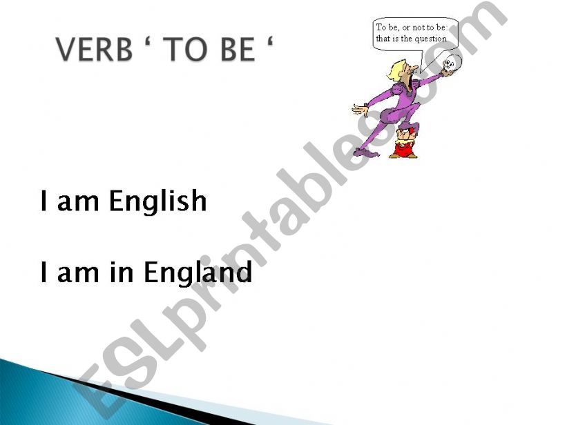 VERB TO BE powerpoint