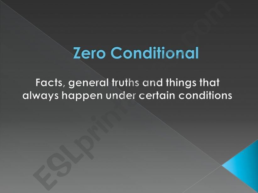 zero conditional /should-shouldnt