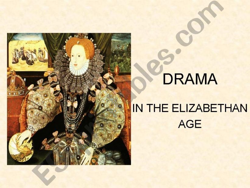 ELIZABETHAN THEATRE powerpoint