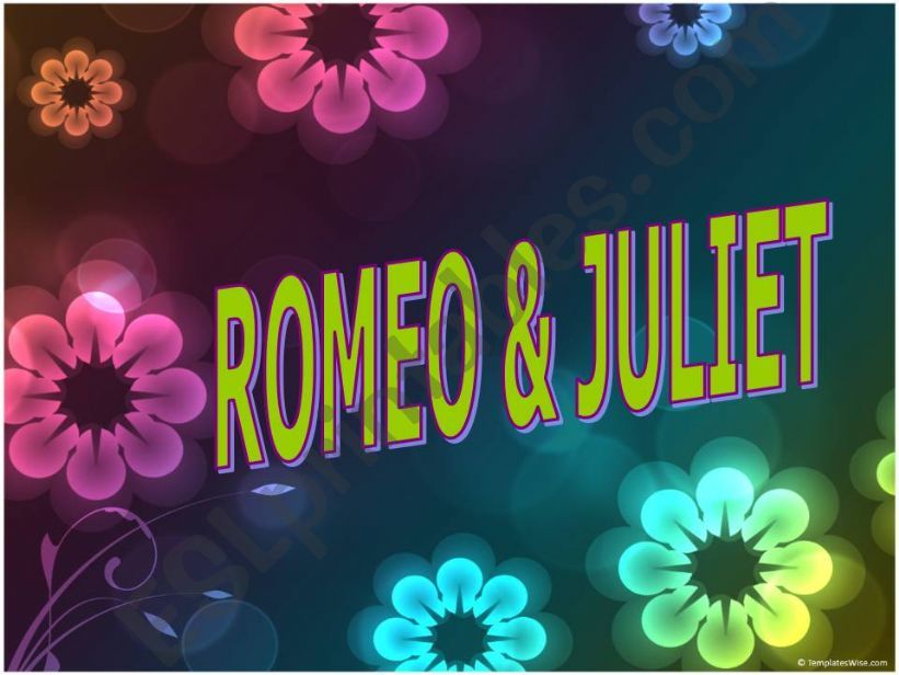 romeo & juliet powerpoint