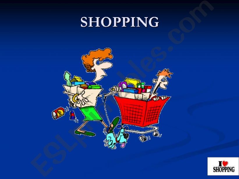 Shopping powerpoint