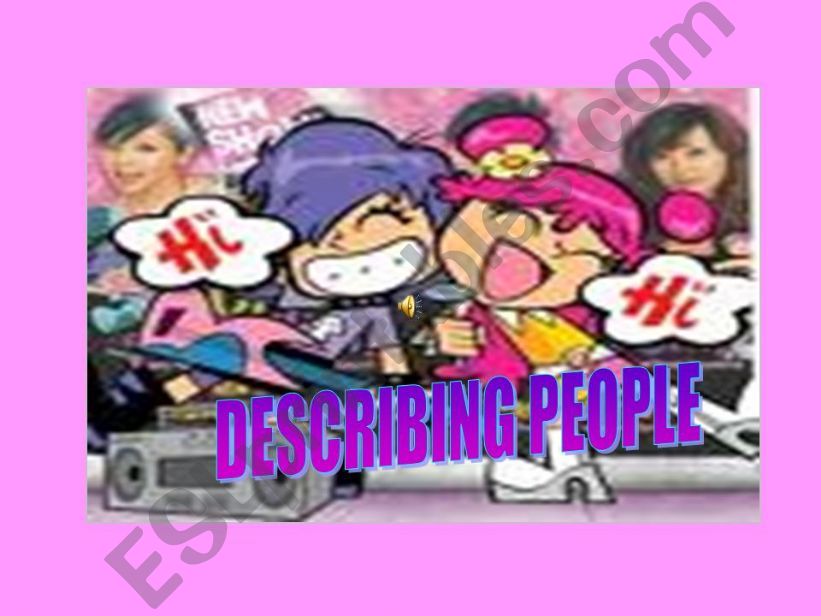 Describing people powerpoint