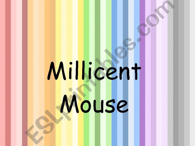 Millicent Mouse powerpoint