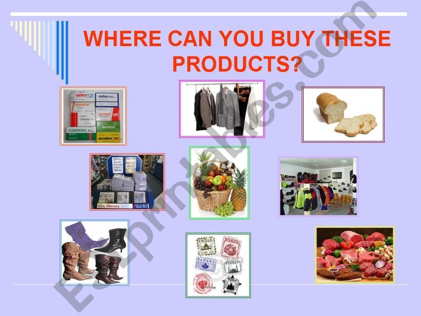 Where can you buy these products?