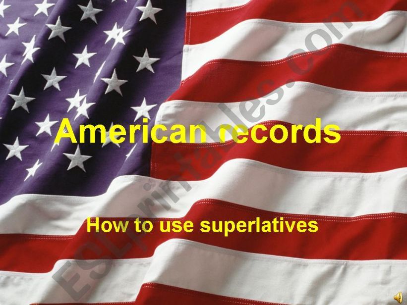 American records powerpoint