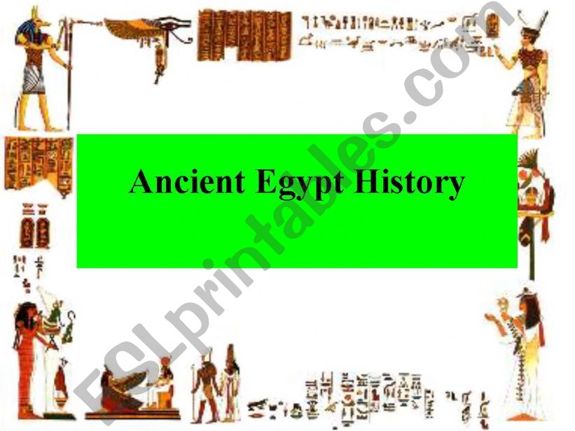 Ancient Egypt History powerpoint