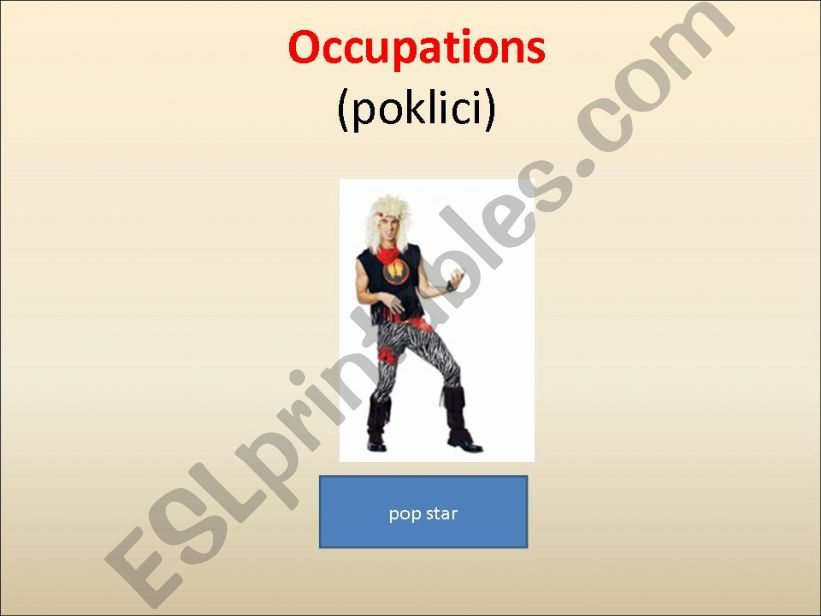 Occupations powerpoint