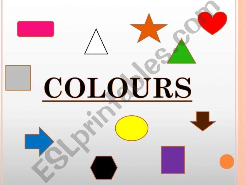 colours and clothes powerpoint