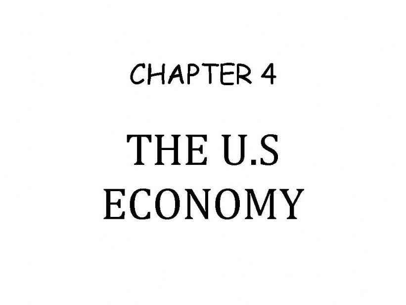 US economy powerpoint
